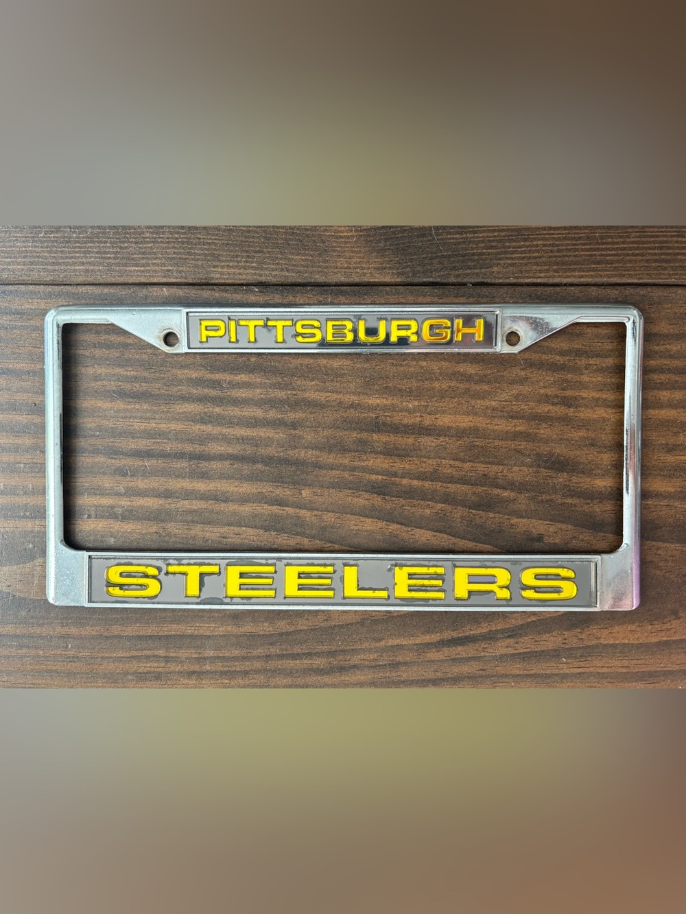 Pittsburgh Steelers License Plate Frame